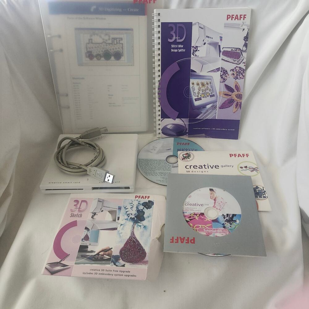 Pfaff Bundle Smart Card Station 4 CDs 2 Booklets B17